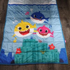 Baby Shark Weighted Blanket 4.5lbs 35x47